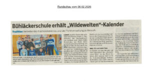 Presseberichte Bühläckerschule Unterrot