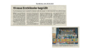 Presseartikel Bühläckerschule Unterrot